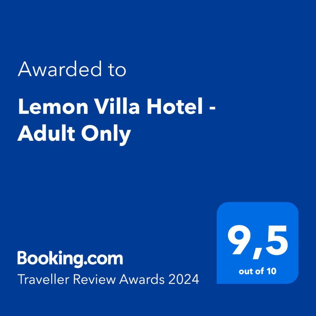 Lemon Villa Hotel - Adult Only Alanya Exterior foto
